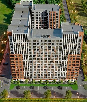дельмар: 1 комната, 47 м², Тунгуч мкр Элитка, 13 этаж, ПСО (под самоотделку) — 9