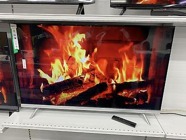 Смарт‑телевизор с Android TV - Диагональ экрана: около 43–50" (узкие