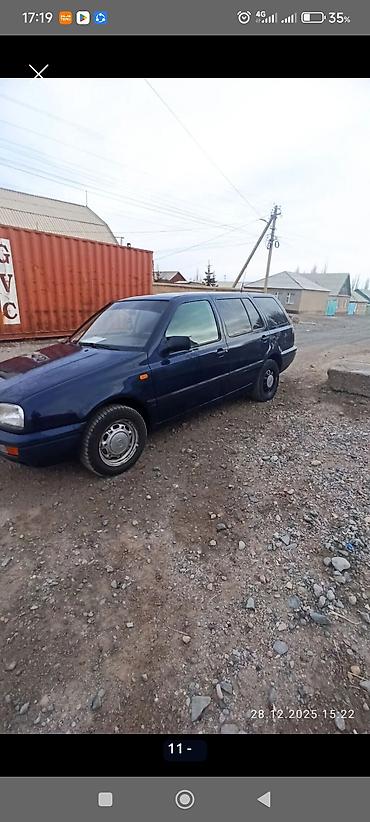 рул: Volkswagen Golf Variant: 1997 г., 1.8 л, Кол менен иштөөчү, Бензин, Универсал — 5