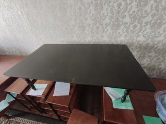 каймак бишкек: В наличии столы. черный: 78/140, маленький коричневый:95/152, большой