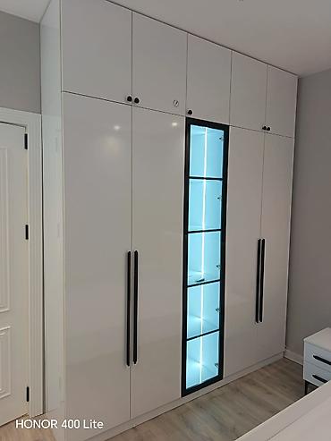 ofis dolab: Düz dolab, Mətbəx üçün, Qarderob, Açılan, Quraşdırıla bilən, 4 qapılı — 6