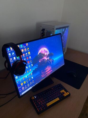 купить мощный компьютер недорого: Компьютер, ядер - 24, ОЗУ 64 ГБ, Игровой, Б/у, Intel Core i9, NVIDIA GeForce RTX 4090, SSD