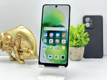принеси старый телефон получи новый: Redmi, Redmi Note 12, Колдонулган, 128 ГБ, түсү - Көгүлтүр, 2 SIM