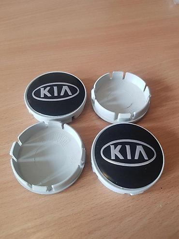 Gume i felne: ČEPOVI POKLOPCI ZA FELNE KIA 58 MM 56 MM - CRNI - ORIGINALNI | — 2