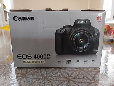 canon 60d: Canon EOS 4000D EF-S 18-55mm III Kit fotoaparat Məhsulun — 1