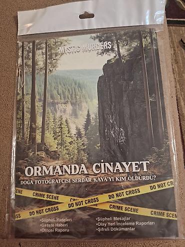 whey protein isolate: Məhsul: “Mystic Murders – Ormanda Cinayet” interaktiv detektiv — 1