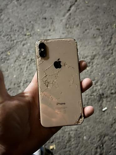 IPhone Xs, 64 ГБ, золотой Все родное фейс работает АКБ свой Экран