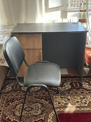 komputer desti: Ofis mebeli dəsti Müdür masası dəsti satılır heçbir cızıq deforme — 4