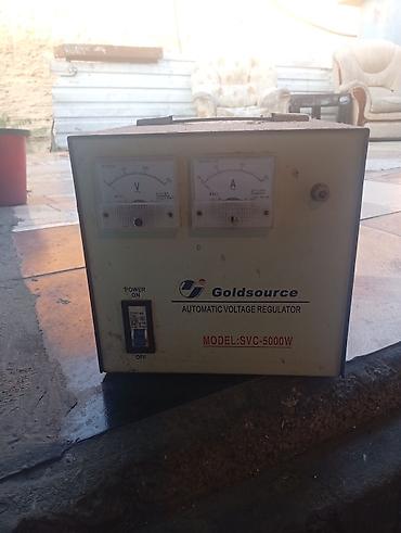 ampermetr: Goldsource SVC-5000W avtomatik gərginlik tənzimləyicisi - Model — 1