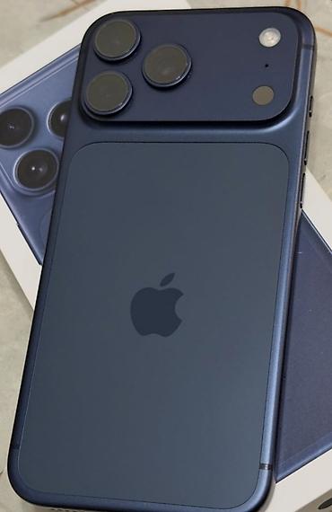 ıphone 16 pro max: IPhone 17 Pro Max, 256 GB, Mavi, Zəmanət — 1