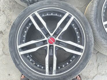зимняя шина: Дөңгөлөктөр монтажда 225 / 45 / R 18, Жай, Колдонулган, Комплект, Жеңил унаалар, Куйма, тешиктери - 5