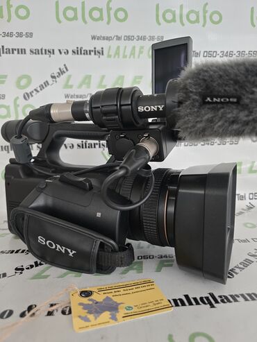Videokameralar: Sony NXCAM HXR-NX3 peşəkar videokamera. Xaricdən gəlmə kameradı Təzə — 5