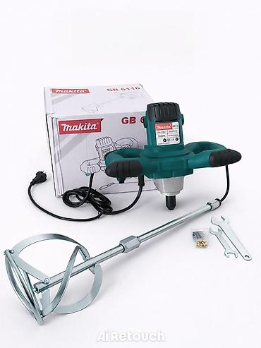 Makita GB 6116 qarışdırıcı (mixər) – boya, suvaq, yapışdırıcı, özüllər