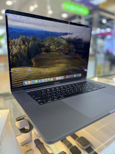 настольные компьютеры: Ноутбук, Apple, 16 ГБ ОЗУ, Intel Core i7, 16 ", Б/у, Для несложных задач, память SSD