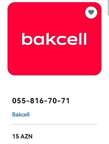 SİM-kartlar: Açıqlama: Xəzər Telecom mağazasında Bakcell Nar Azercell 055, 099 — 5