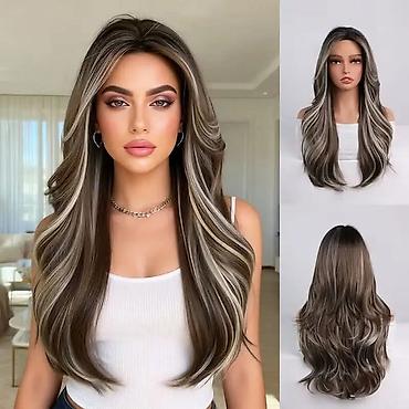 Perike i klipse: Perike – ravna kosa, više stilova i boja Opis: - Moderna kolekcija — 28