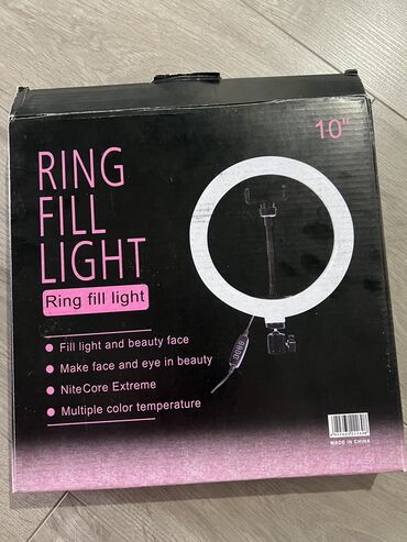кольцо лампа: Кольцевая лампа
Состояние бу
10 дюймов