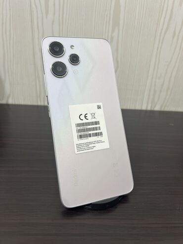телефон в аренду: Xiaomi, Redmi 12, Б/у, 128 ГБ, цвет - Белый, 2 SIM