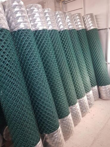 Сетка рабица: Сетка рабица, Длина: 10 м, Новый — 12