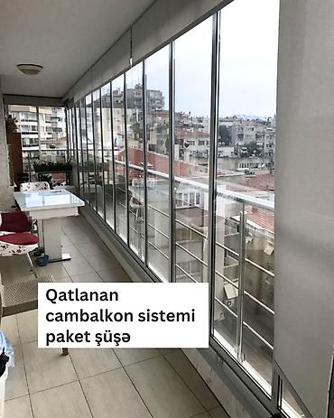 Balkonlar: Bu qatlanan cambalkon sistemi, eyvanınızı ilin bütün fəsillərində — 1