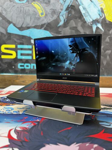 Ноутбуки: Ноутбук, MSI, 16 ГБ ОЗУ, Intel Core i5, 15.6 ", Игровой, память SSD