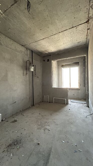 чортекова ахунбаева: 1 комната, 43 м², Элитка, 8 этаж, ПСО (под самоотделку)