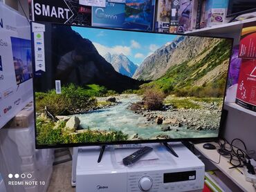 купить телевизор: Новогодняя акция Телевизор samsung 45 smart android 110 см