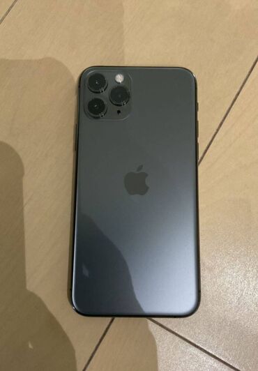 apple 11 pro max: IPhone 11 Pro, 64 ГБ, Matte Midnight Green, Беспроводная зарядка, Face ID