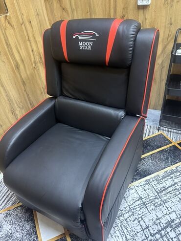 походное кресло: Реклайнер, цвет - Черный