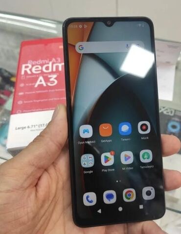 Запчасти для телефонов: Redmi A3x, 64 ГБ, цвет - Черный, Две SIM карты