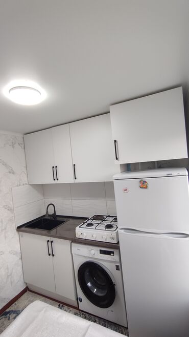 недвижимость в новопокровке: 1 бөлмө, 34 кв. м, 104-серия, 4 кабат, Евроремонт