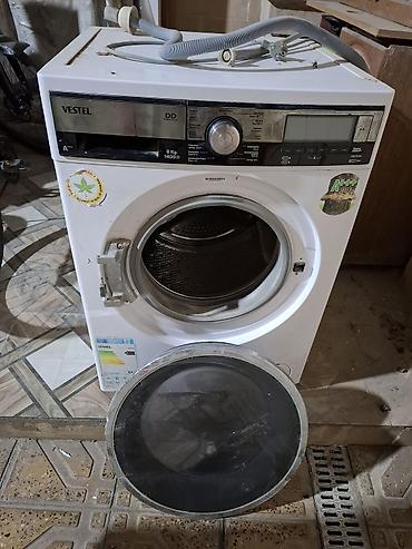 Məişət texnikası: Vestel paltaryuyan maşın – Model: WB 814G - Yük tutumu: 8 kq - Sıxma — 1