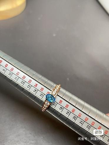 Кольца: Винтажное кольцо времён СССР, серебро 925 пробы. 💍 Синяя центральная — 2