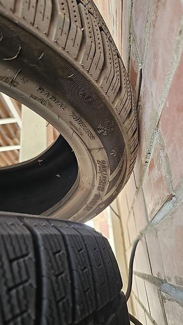 на g30: Шины 245 / 45 / R 18, Зима, Б/у, Комплект, Fronway — 2