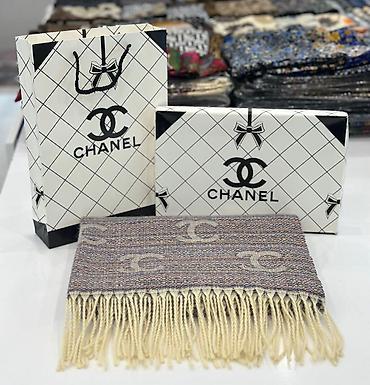 Digər qadın geyimləri: Şarf qutuda - Rənglər: bej-qəhvəyi, tünd boz, açıq boz və çoxrəngli — 4