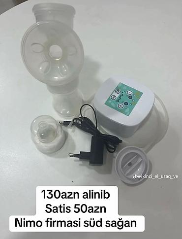 Nimo firmasının elektrikli südsağan aparatı. Xüsusiyyətlər: -