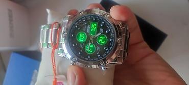 smart band 9 active: SKMEI многофункциональные мужские часы (аналогово‑цифровые) - Корпус — 4