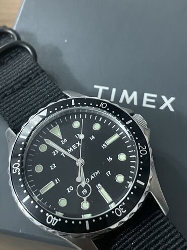 акылдуу саат: Новые Американские часы Timex в дайверском стиле. Водонепроницаемость