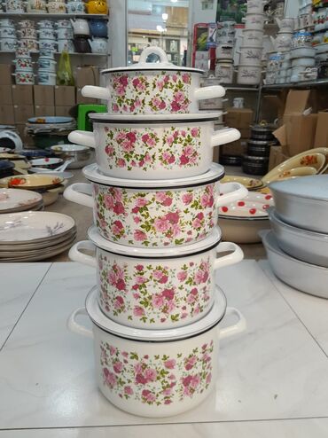 Qazanlar: Qazan, Çuqun, 5 l, Kukmara, Rusiya — 9