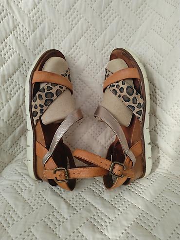 puma disk patike prodaja: Zenske sandale, vrlo lep model sve koza spolja i unutra. Broj je38 — 1