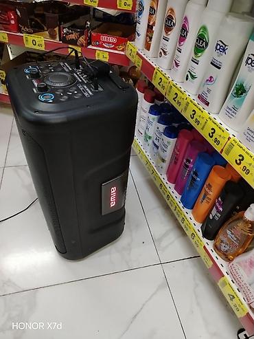 karaoke mikrofon bluetooth: Aiwa HyperBass portativ səs sistemi və mikrofon Xüsusiyyətlər: - — 3
