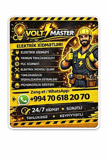 mopet elektrik: VOLT MASTER – Elektrik və Avtomatika Xidmətləri Xidmət sahələri: - — 3