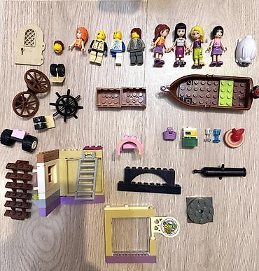 oyuncaq traktor: Konstruktor Lego qarışıq detalları və fiqurlar toplusu Böyük qutu — 1