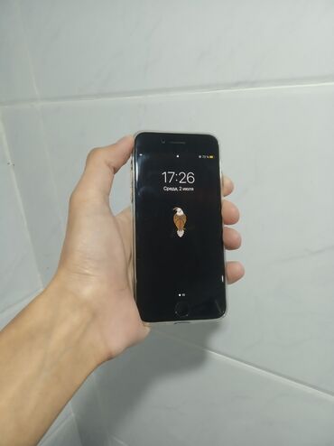элитные номера телефонов: IPhone 7, Б/у, 256 ГБ, Jet Black, Чехол, Кабель, 100 %