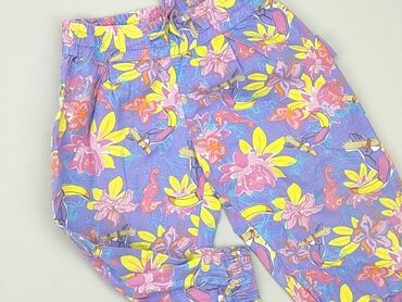 sukienka letnia czarna w kwiaty: Sweatpants, Coccodrillo, 12-18 months, condition - Very good