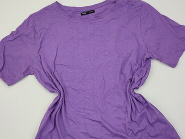 fioletowe koszule: T-shirt, SinSay, L (EU 40), stan - Dobry