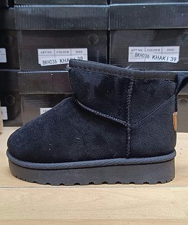 hm pidzame za devojcice: UGG kratke zimske čizme (model BKH036) - Visina do članka, klasičan — 1