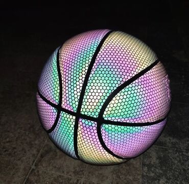 Rekviziti za vežbanje: Prava svetleca lopta za kosarku holgramska hologramska košarkaška — 2