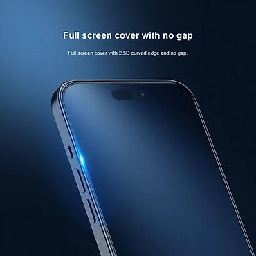 Zaštitne folije i stakla za telefone: Zastitno staklo Nillkin Fog Mirror za iPhone 14 Pro Max 6.7 crni — 8