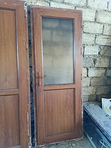 islenmis plastik qapi satilir: Plastik qapi 2eded karicniv idyal veziyetde, ölçüleri düşeli — 2